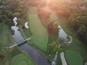 Cedar Rapids Aerial 17th Fairway